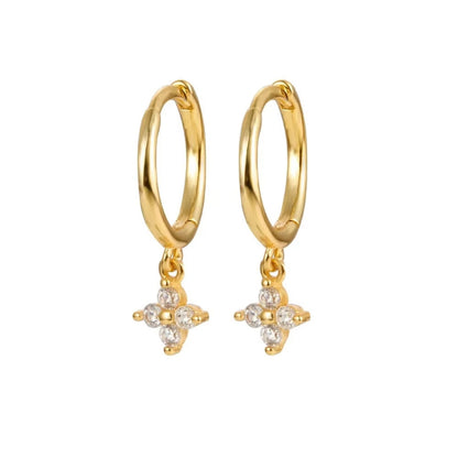 PUROLOVE™ - ORECCHINI PENDENTI FLOWER