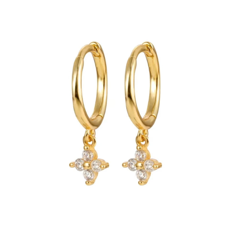 PUROLOVE™ - ORECCHINI PENDENTI FLOWER