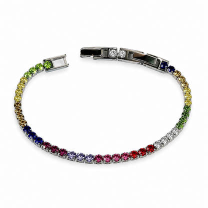 PUROLOVE™ - BRACCIALE TENNIS MULTICOLOR