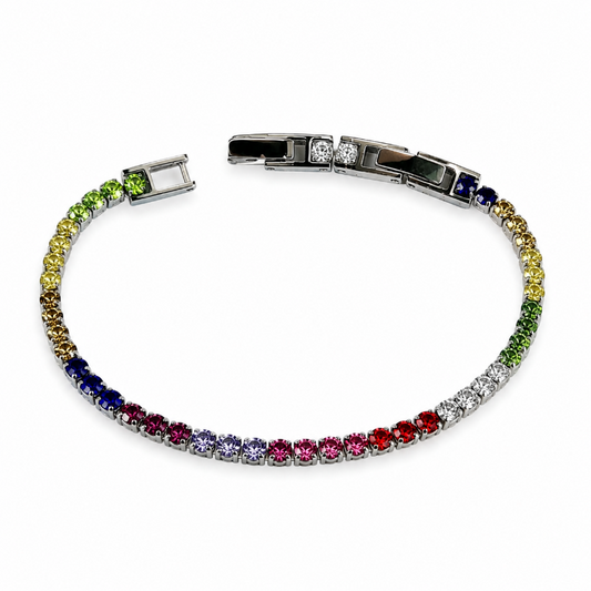 PUROLOVE™ - BRACCIALE TENNIS MULTICOLOR